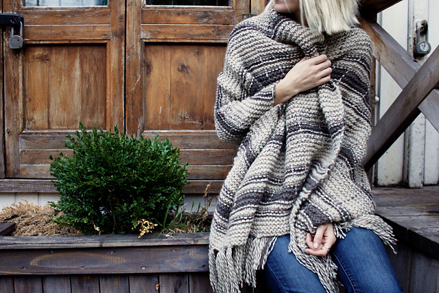 campfire blanket scarf