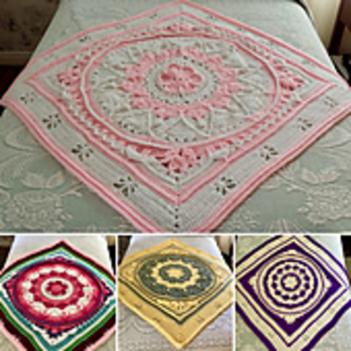 Looking for baby blanket ideas to do with Caron Simply Soft yarn (4