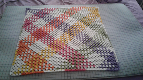 square pattern 8 crochet blanket pattern planned by granny stitch Ravelry: pooling
