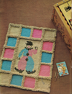 Ravelry Workbasket Magazine Vol 31 No 4 January 1966 Patterns Clown Rug By Workbasket Magazine