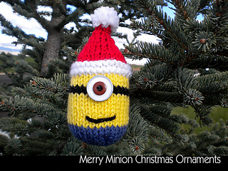 ravelry merry minion christmas ornaments pattern by aunt janets designs - Minion Christmas Ornaments ravelry merry minion christmas ornaments pattern by aunt janets designs - Minion Christmas Ornaments