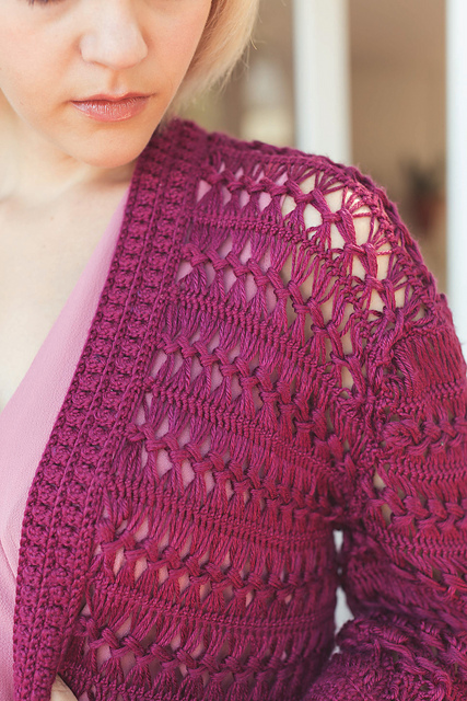 Geneva Cardigan from Modern Bohemian Crochet