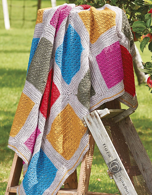 ravelry bright blanket pattern