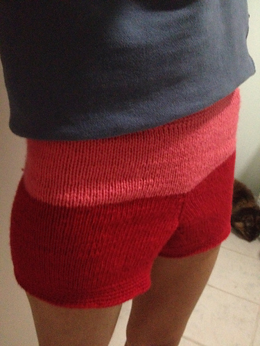comfy knit shorts