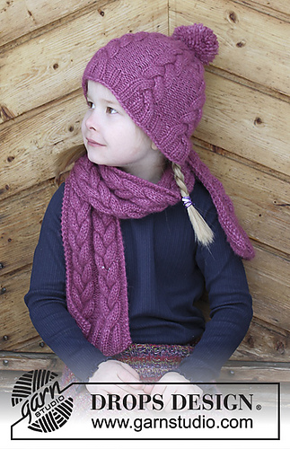 ravelry s30 16 b berry wrap scarf pattern by drops design how to stitch neck design