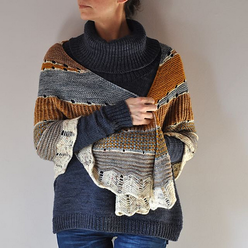 【希少】STORMA MASTERPIECE KNIT STOLE 希少】STORMA MASTERPIECE KNIT STOLE