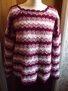 no 2 3 Treble Group Cardigan Crochet Pattern (mrs crochet designer)