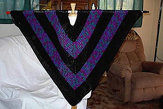 Ravelry: Striped Poncho pattern by Crochetqueen