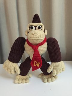 7 hook crochet Kong Edward by Ravelry: Yong Donkey pattern