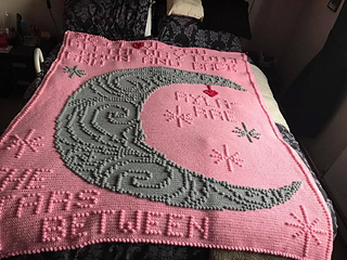 crochet m pattern 130 Full pattern by Liggins Nancy & Ravelry: back moon size