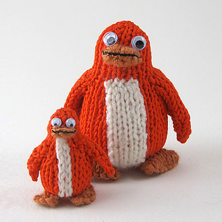 Orange_knitted_rainbow_penguin_large_and_small_medium_small2