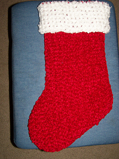 Ravelry: Quick 'n Easy Christmas Stocking pattern by Priscilla Hewitt