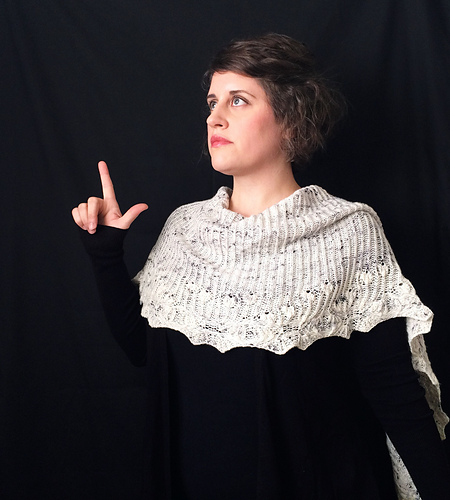 [FO] Rebel 2 Shawl : knitting