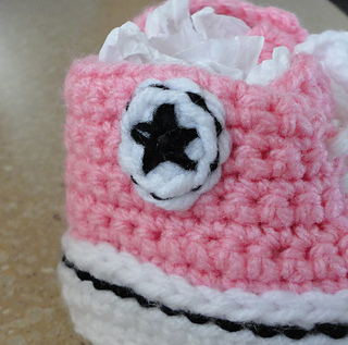baby converse crochet pattern baby converse crochet pattern