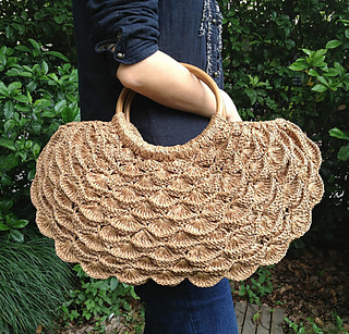Ravelry Raffia Bag Mb201 Pattern By Shirley Zhu Shirley Zhu