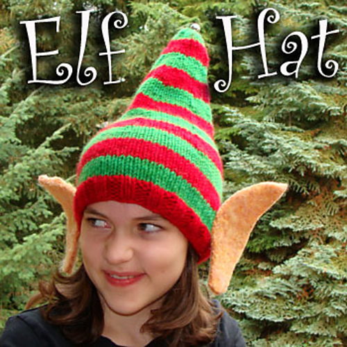 ravelry elf hat pattern by reenie hanlin