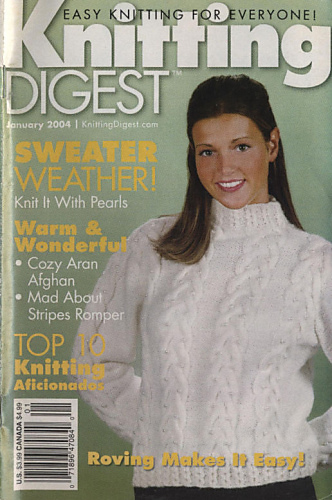 Ravelry: Knitting Digest Magazine, Vol. 26 No. 1, January 2004 - patterns