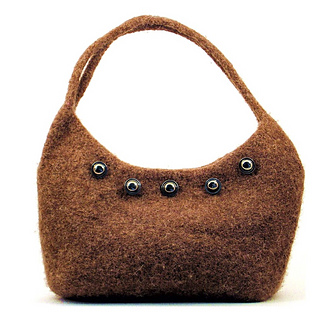 Ravelry: Viking Boat Knit-and-Felt Bag pattern by Sue Parker and Alice Underwood