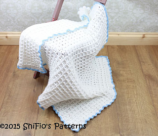 Ravelry: Waffle Stitch Blanket #326 pattern by ShiFios Patterns