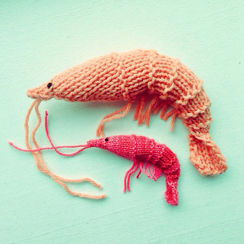 I finished the Holiday Prawn! 🦐Free pattern on Ravelry: https://www ...