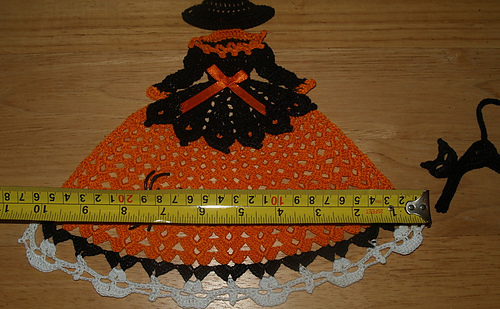 crochet 4 doily GIrl Witch Crochet and Halloween Ravelry: Cat Doily