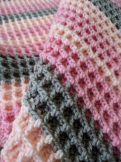 stitch crochet waffle the how pattern by Ravelry: Stitch Woolfull Waffle UK Blanket